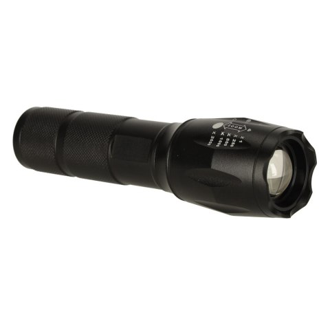 Latarka taktyczna wojskowa 800 lumenów LED ZOOM mocna USB akumulator Latarka taktyczna wojskowa 800 lumenów LED ZOOM mocna USB akumulator