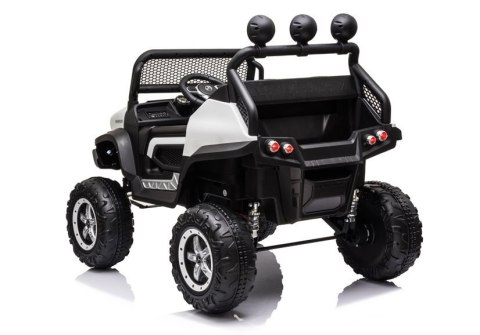 Pojazd na Akumulator Mercedes Unimog S Biały Pojazd na Akumulator Mercedes Unimog S Biały
