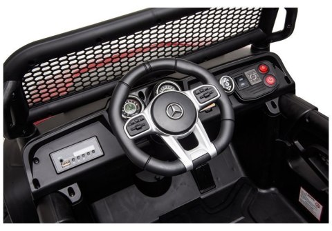 Pojazd na Akumulator Mercedes Unimog S Czarny Pojazd na Akumulator Mercedes Unimog S Czarny