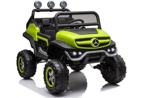 Pojazd na Akumulator Mercedes Unimog S Zielony Pojazd na Akumulator Mercedes Unimog S Zielony