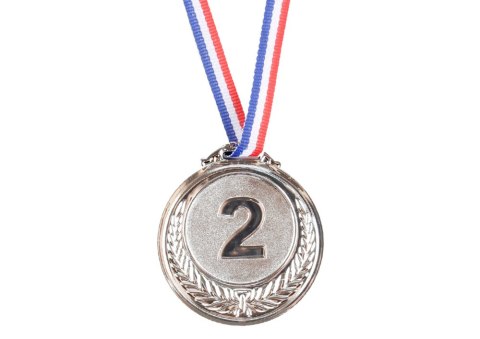 Srebrny Medal Drugiee Miejsce Nagroda Trofeum Cynkowy 6,5cm Srebrny Medal Drugiee Miejsce Nagroda Trofeum Cynkowy 6,5cm
