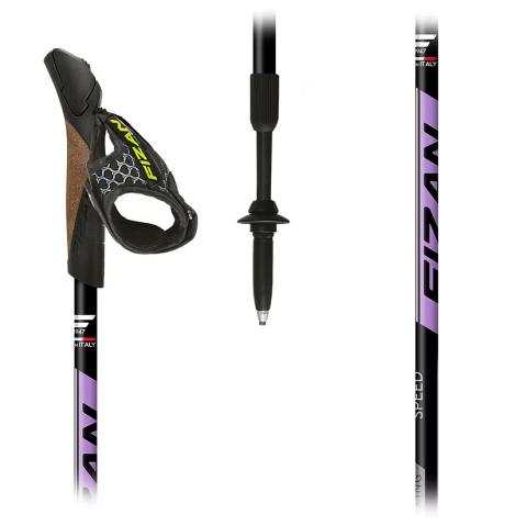 Kije Nordic Walking FIZAN SPEED fiolet Kije Nordic Walking FIZAN SPEED fiolet