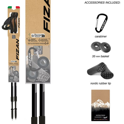 Kije Nordic Walking FIZAN SPEED fiolet Kije Nordic Walking FIZAN SPEED fiolet