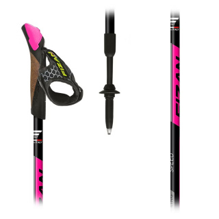 Kije Nordic Walking FIZAN SPEED różowe
