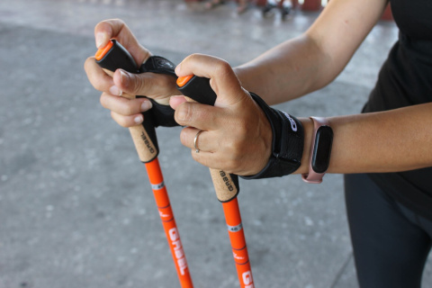 Kije Nordic Walking GABEL X 1.35 ACTIVE Orange Kije Nordic Walking GABEL X 1.35 ACTIVE Orange