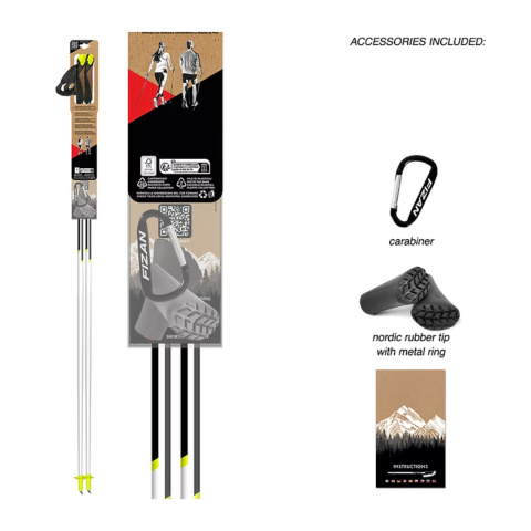 Kije Nordic Walking FIZAN CARBON RACE - 80% Carbonu Kije Nordic Walking FIZAN CARBON RACE - 80% Carbonu