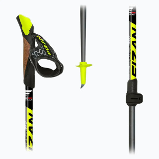 Kije Nordic Walking FIZAN CARBON PRO - 80% Carbonu
