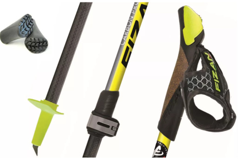 Kije Nordic Walking FIZAN CARBON PRO - 80% Carbonu Kije Nordic Walking FIZAN CARBON PRO - 80% Carbonu