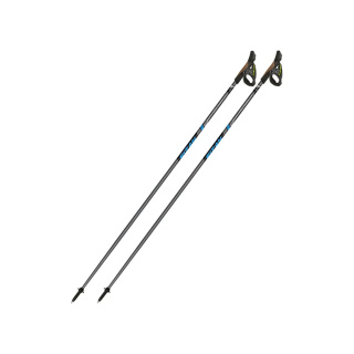 Kije Nordic Walking FIZAN RUNNER niebieskie - 40% Carbonu