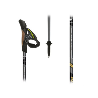 Kije Nordic Walking FIZAN RUNNER złote - 40% Carbonu