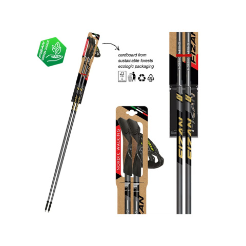 Kije Nordic Walking FIZAN RUNNER złote - 40% Carbonu Kije Nordic Walking FIZAN RUNNER złote - 40% Carbonu