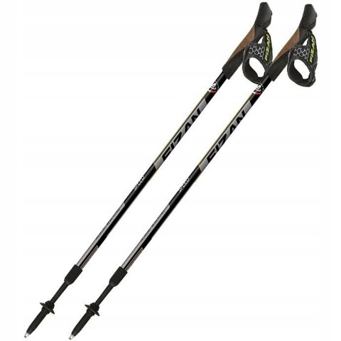 Kije Nordic Walking FIZAN SPEED czarne Kije Nordic Walking FIZAN SPEED czarne