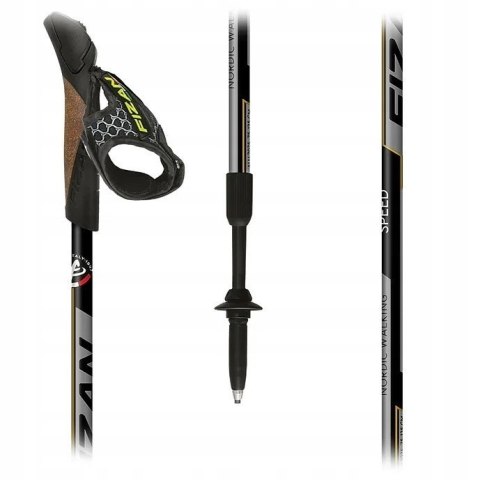 Kije Nordic Walking FIZAN SPEED czarne Kije Nordic Walking FIZAN SPEED czarne