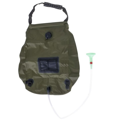 Prysznic turystyczny solarny polowy kempingowy 20L XXL z termometrem Prysznic turystyczny solarny polowy kempingowy 20L XXL z termometrem